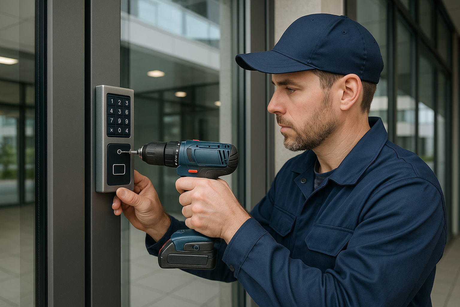 Commercial locksmith services